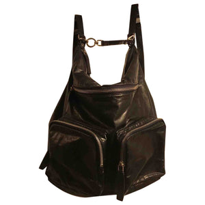 Marni blue leather backpacks