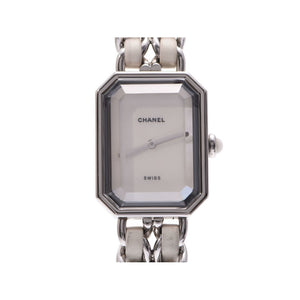 Chanel première silver steel watch