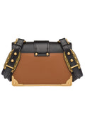 Cahier Cognac Leather Shoulder Bag