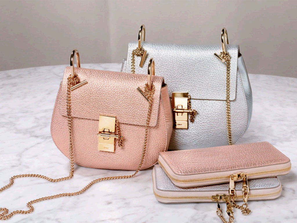 Chloe drew bag pink outlet