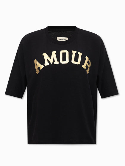 Portland Amour Sweatshirt in Black