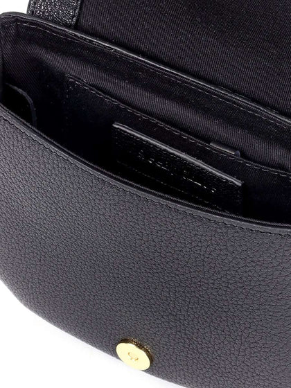 Mini Hana Shoulder Bag in Black