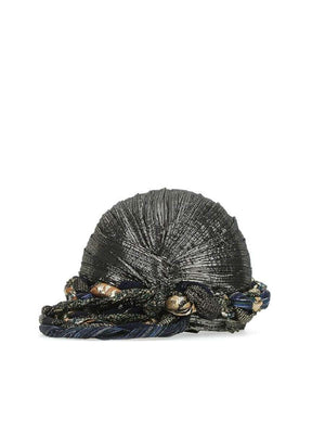 Braided Trim Turban side