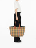 Large London Tote in Briar Brown/Black
