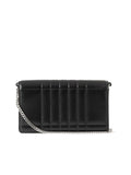 Lola Clutch in Black/palladium