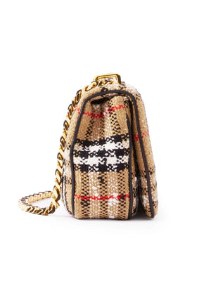 Small Lola Bag in Burberry Check Monogram