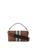 Top Handle Note Bag in Dark Birch Brown