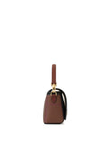 Top Handle Note Bag in Dark Birch Brown