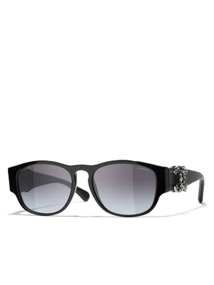 Square Sunglasses CH5454QB Black & Grey
