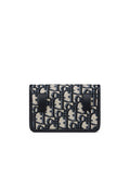 30 Montaigne Nano Pouch in Blue Dior Oblique Jacquard