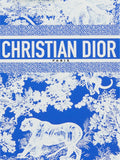 Dior Case Iphone 13 Pro in Fluorescent Blue Toile de Jouy