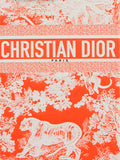 Dior Case Iphone 13 Pro in Fluorescent Orange Toile de Jouy