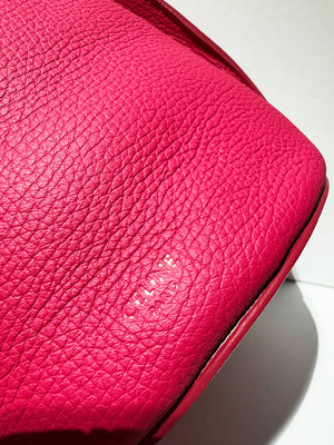 Big Bag Nano Bucket in Supple Grained Calfskin