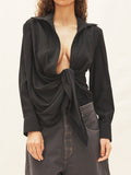 La Chemise Bahia Shirt in Black