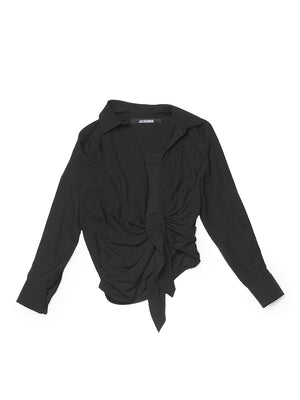 La Chemise Bahia Shirt in Black