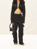 La Chemise Machou in Black