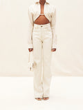 La Chemise Machou in Light Beige