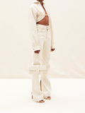 La Chemise Machou in Light Beige
