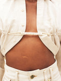 La Chemise Machou in Light Beige