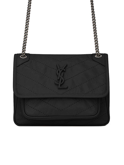 Niki Baby in Crinkled Vintage Leather