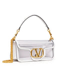 Loco Shoulder Bag in Polymeric Material Transparent
