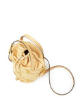 Roman Stud Raffia Bucket Bag
