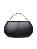 Greca Goddess Shoulder Bag in Black