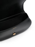 Greca Goddess Shoulder Bag in Black