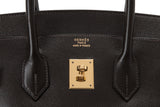 Pre-Owned Hermès Marron Fonce Courchevel Birkin 35