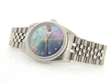 Pre Owned Mens Rolex Stainless Steel Datejust with a MOP Diamond Dial 16220