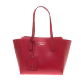 Gucci 354408 Red Swing Leather PM Tote Bag