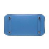 Hermes Bleu Paradis Swift Leather Birkin 25cm (T Stamp)