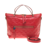 Louis Vuitton M41169 Cherry Monogram Empreinte Bastille PM Handbag with Shoulder