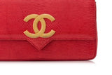 Pre-Owned Chanel Lizardskin Leather Crossbody