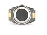 Pre Owned Mens Rolex Two-Tone Datejust with a White Arabic Dial 16233