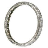 Platinum eternity band from the 50s