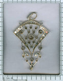 Late Victorian Russian diamond pendant