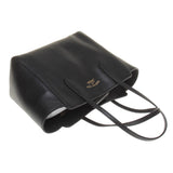 Gucci 354408 Black Swing Leather PM Tote Bag
