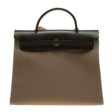 Hermes Etoupe Herbag Zip 39cm (T Stamp)