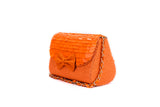 Ruche & Hues Angel Glow Baguette Orange - Handmade