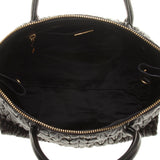 Miu Miu Black Matelasse Nappa Leather Handbag