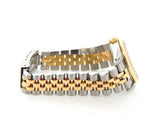 Pre Owned Mid Size Rolex Two-Tone Datejust with a Gold Champagne Dial 68273