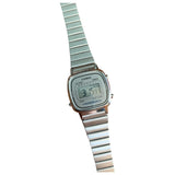 Casio anthracite steel watch