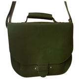 Nanushka green leather handbag