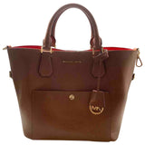 Michael Kors brown leather handbag