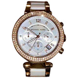 Michael Kors gold steel watch