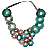 Marni multicolour metal necklaces