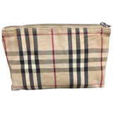 Burberry beige cloth travel bag