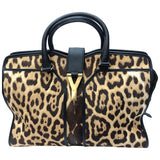 Yves Saint Laurent chyc brown leather handbag