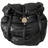 Moncler black synthetic handbag